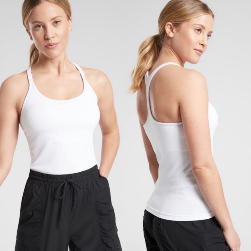 Athleta renew support ribbed knit tank